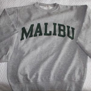 Brandy Melville/John Galt classic grey crew neck